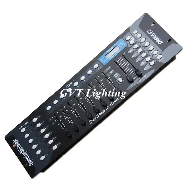Professional black 192 channel dmx controller dj disco lighting panel
