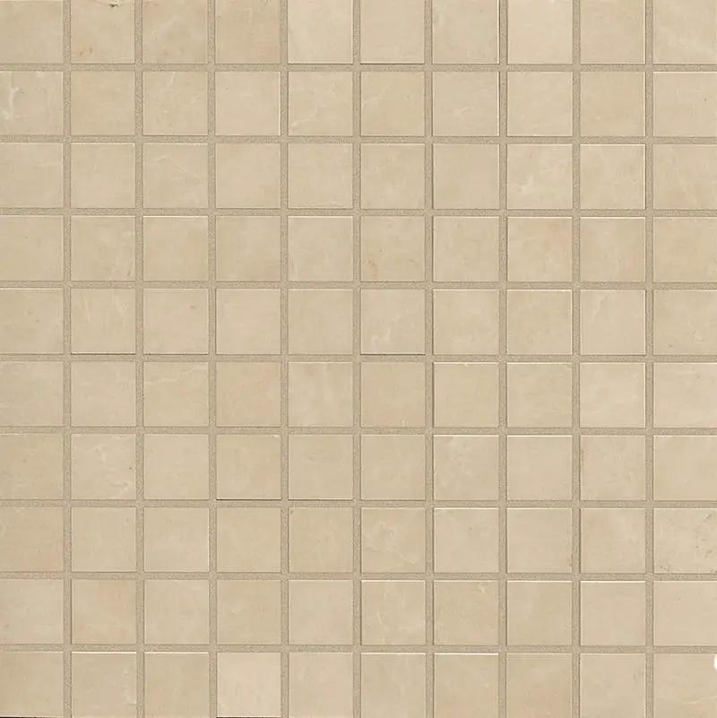 Quest Polished 1x1 Marble Look Porcelain Mosaics 12x12