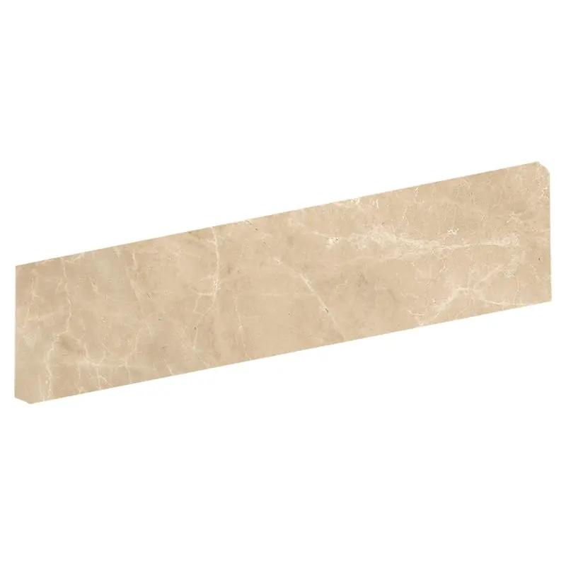 Quest Polished Bullnose Marble Look Porcelain Moldings 4x24