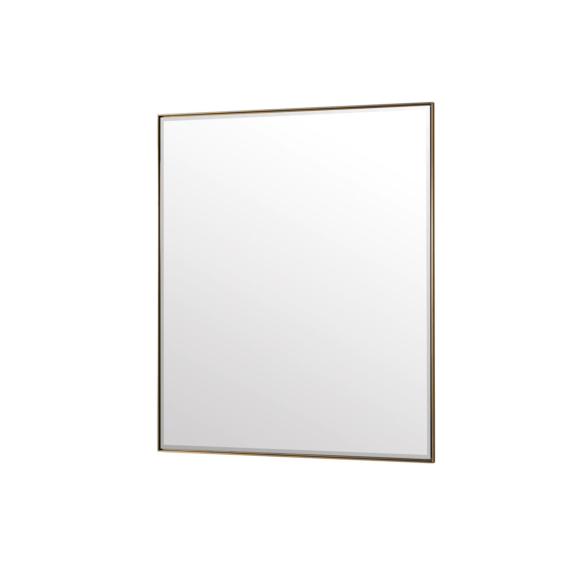 James Martin Rohe 36" Mirror, Champagne Brass