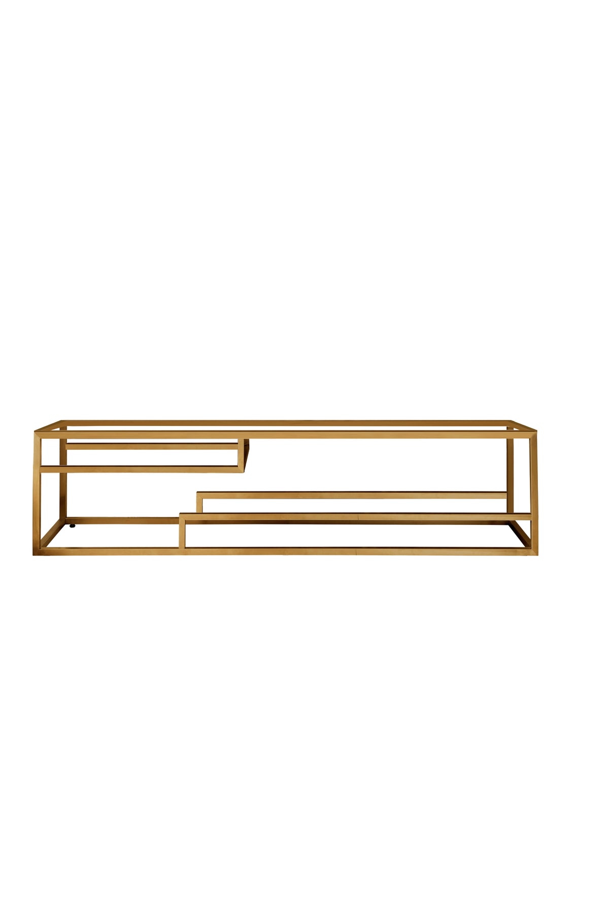 James Martin Columbia 72" Metal Base, Radiant Gold