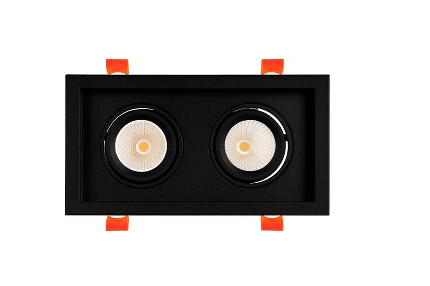 RAYHIL RAD2H 24W Dual Head LED Recessed Downlight 38° Selectable CCT