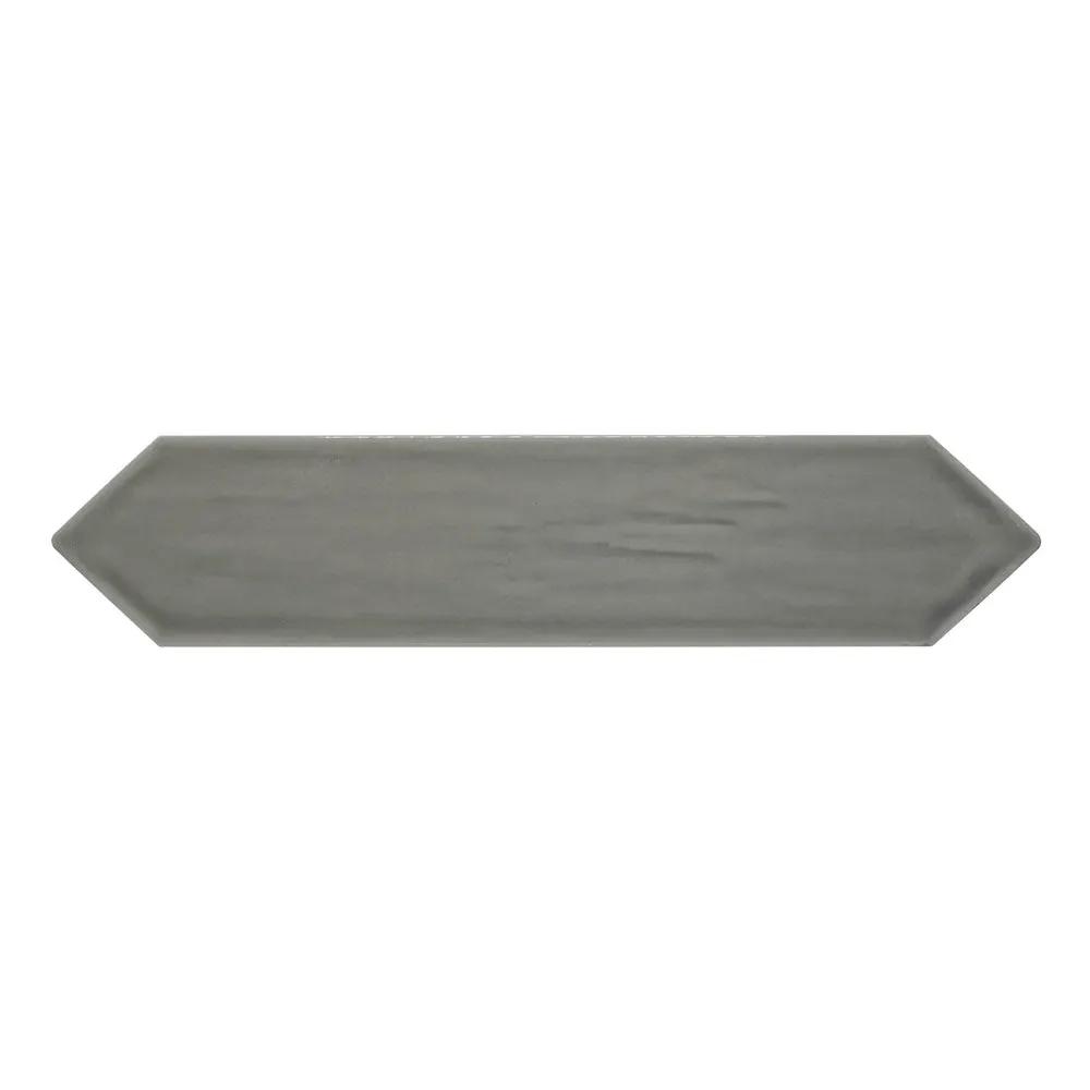 Roca Dark Gray Polished Ceramic Tiles 3x12