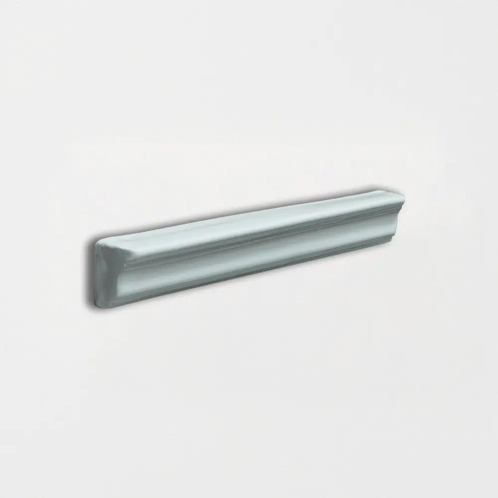 Seafoam Glossy Finish Trim Ceramic Moldings 1x6