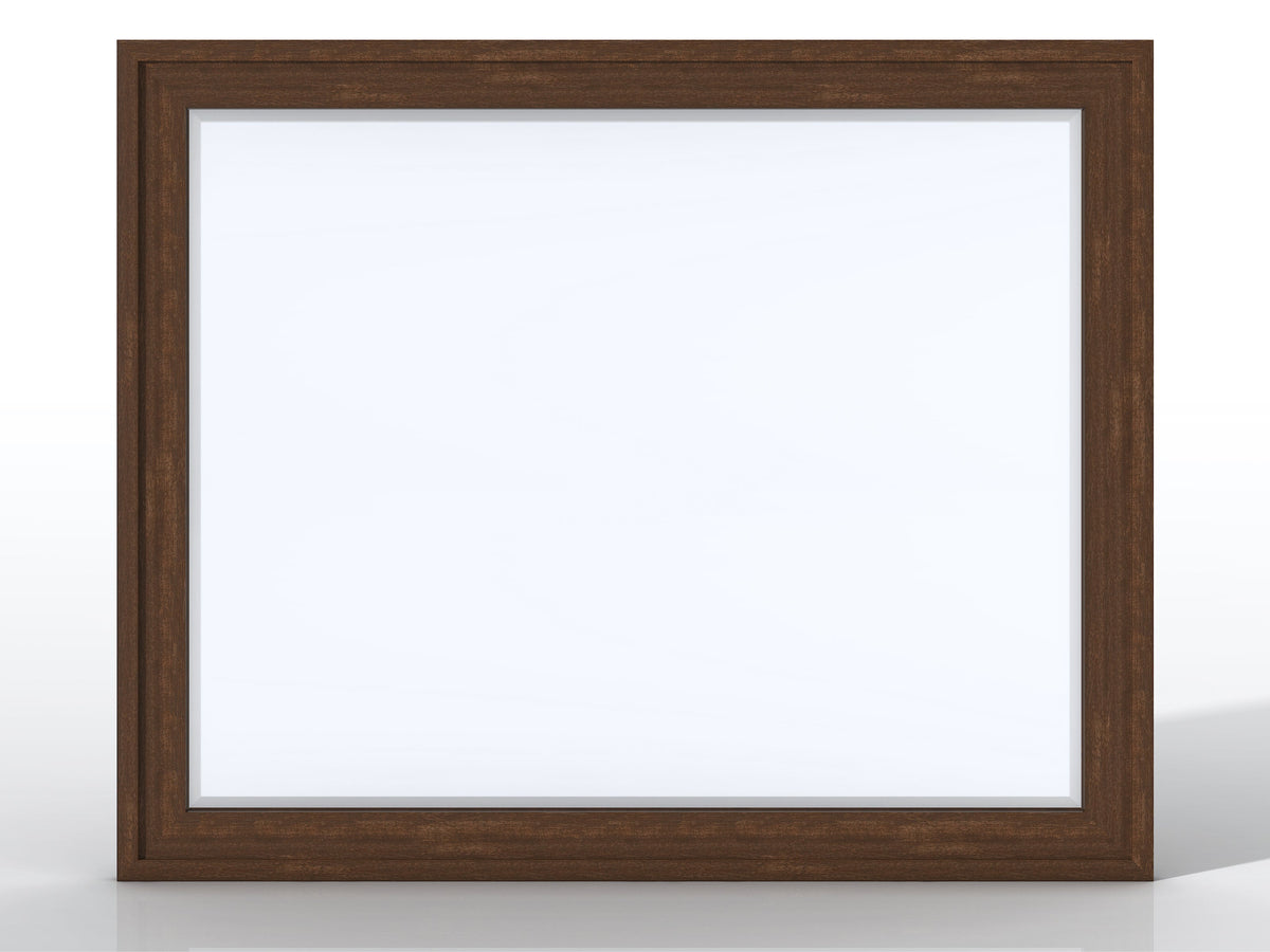 James Martin Addison 48" Mirror, Mid-Century Acacia