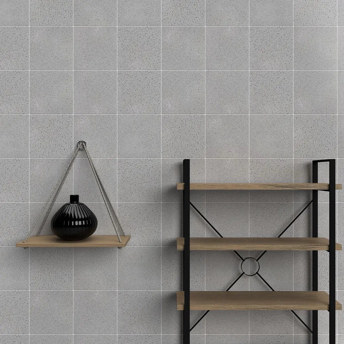 Sandy Matte Terrazzo Tiles 8x8