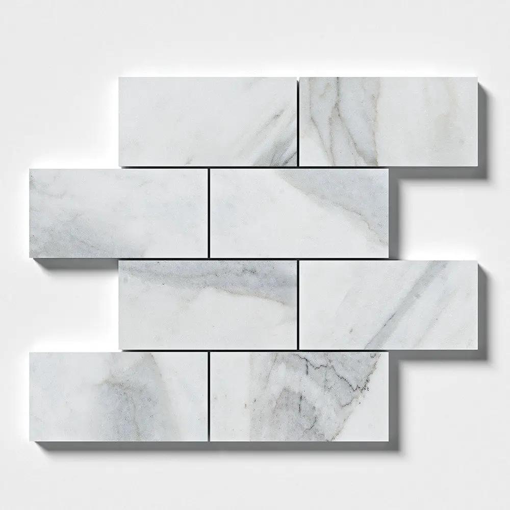Serenity Honed Marble Tiles 2 3/4x5 1/2
