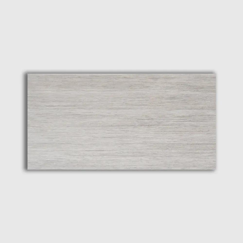 Silver Matte Fabric Look Porcelain Tiles 12x24