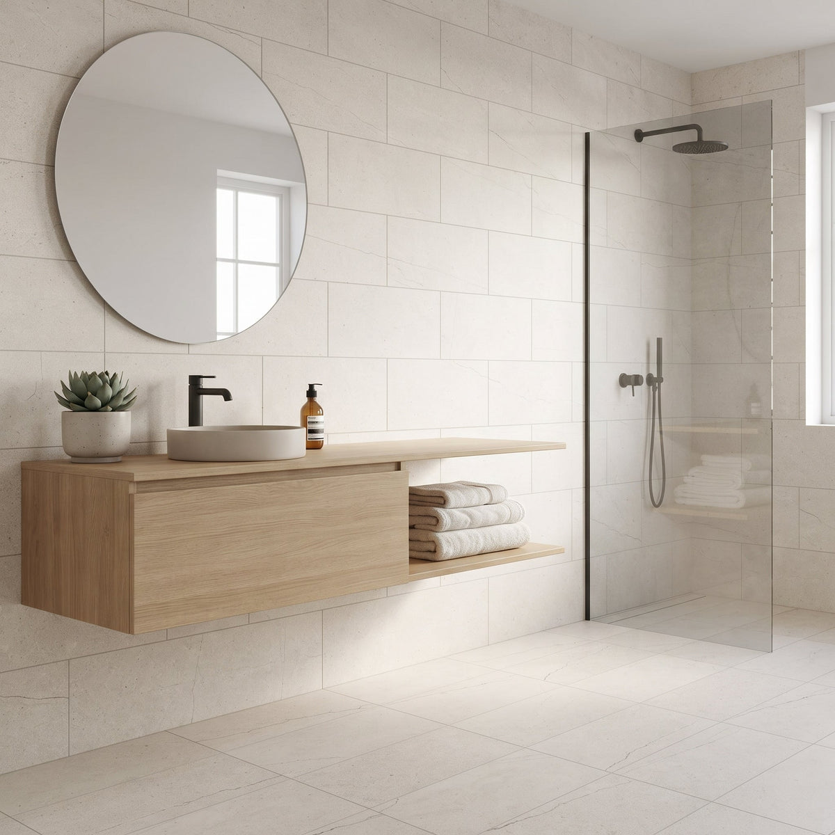 Snow Matte Porcelain Tiles 12x24