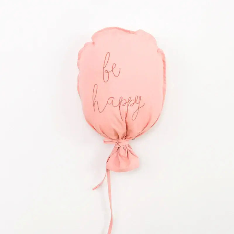 Soft cotton balloon wall hanging kids room be happy decor