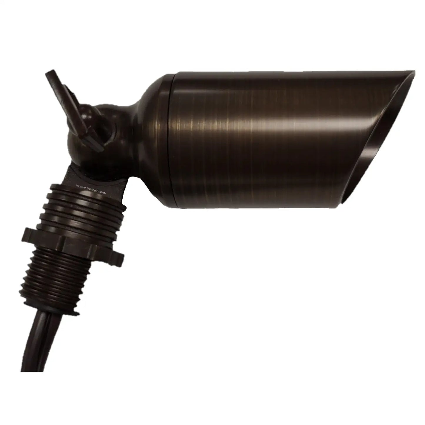 Outdoor Spotlight with Removable Angled Shroud Body