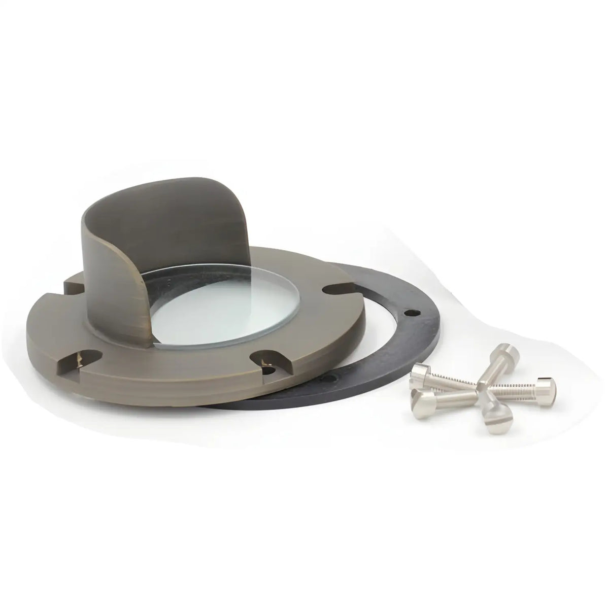 Solid Brass MR16 In-Ground Well Outdoor Light Covers