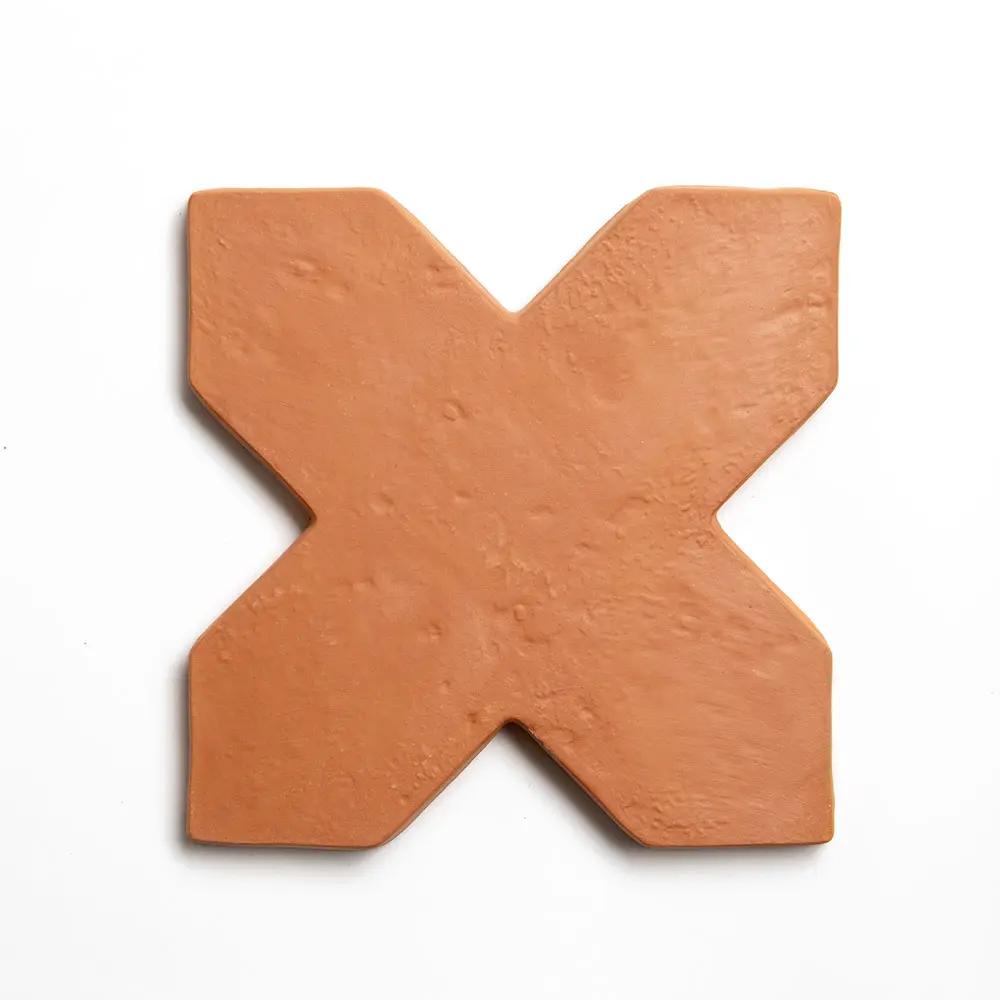 Sunrise Natural Cross Terracotta Tiles 8x8