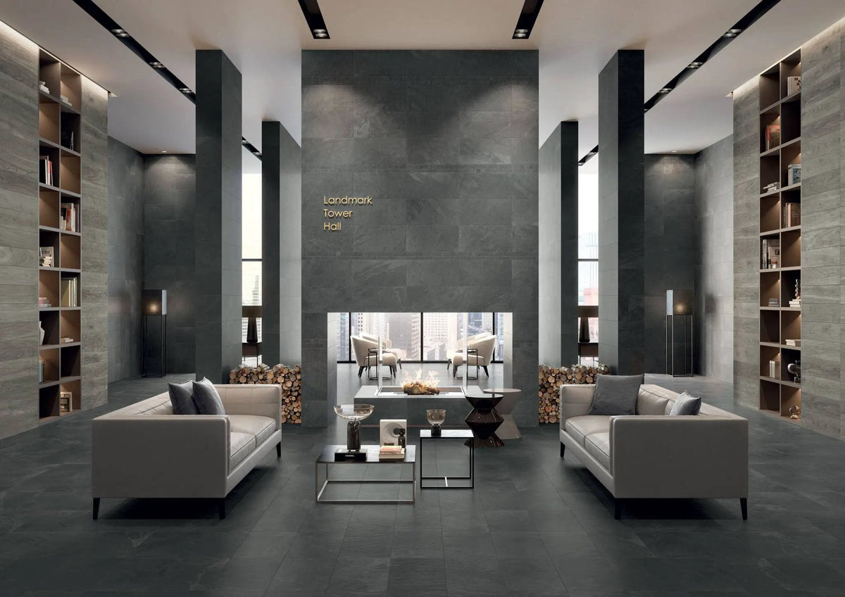 Trek Vulcan Slate Look Porcelain Tiles 12x24