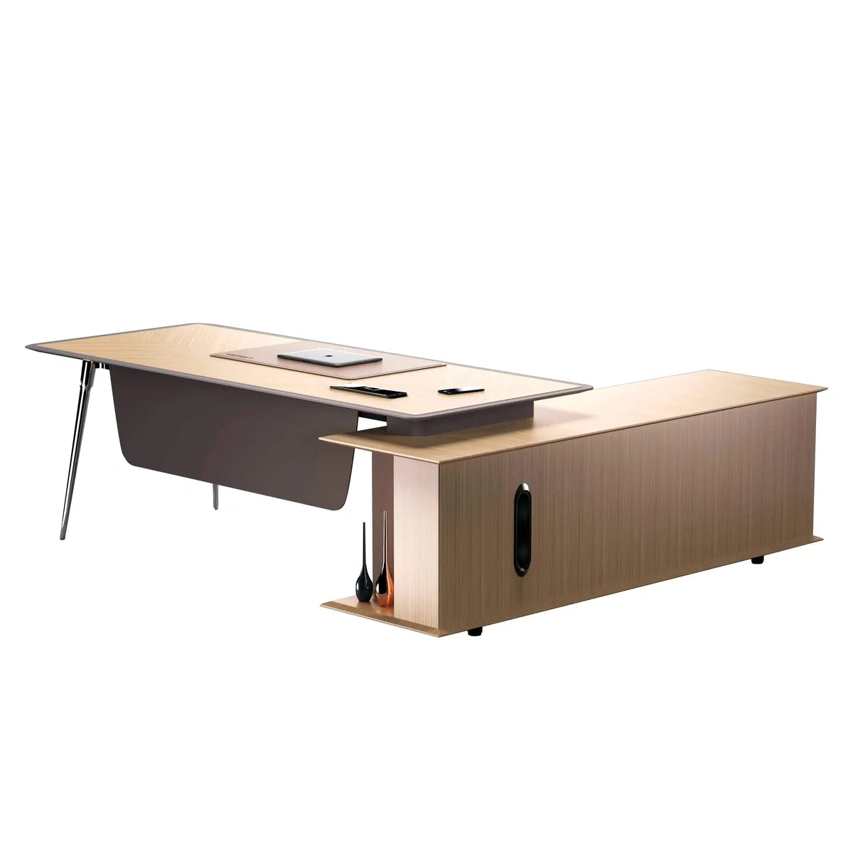 Symor · Modern L-Shaped Executive Desk