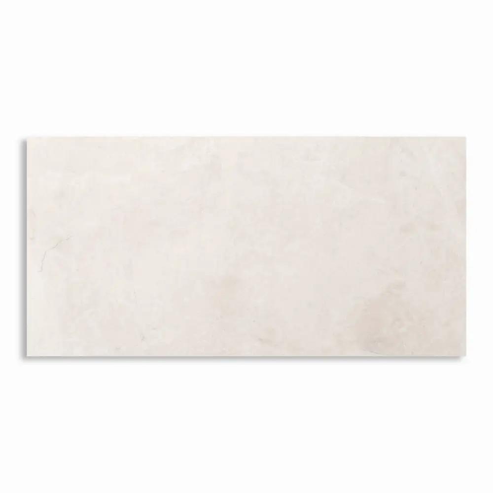 Vanilla Shadow Leather Marble Pavers 6x12