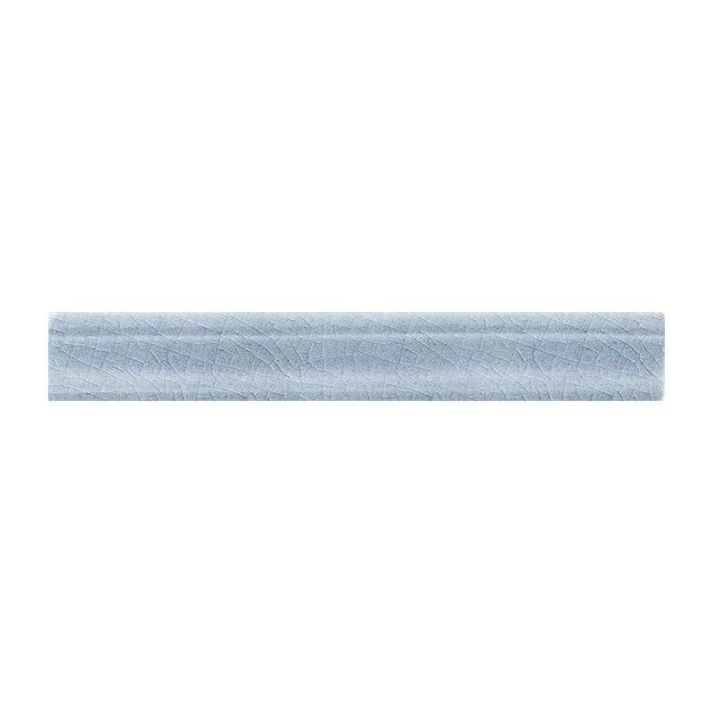 Myrtle Bloom Crackled Finish Trim Ceramic Moldings 1x6