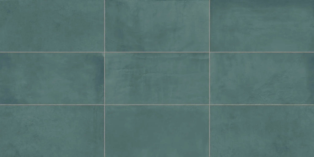 Vision Color Forest Green Anti-Slip Resin Look Porcelain Tiles 3x12