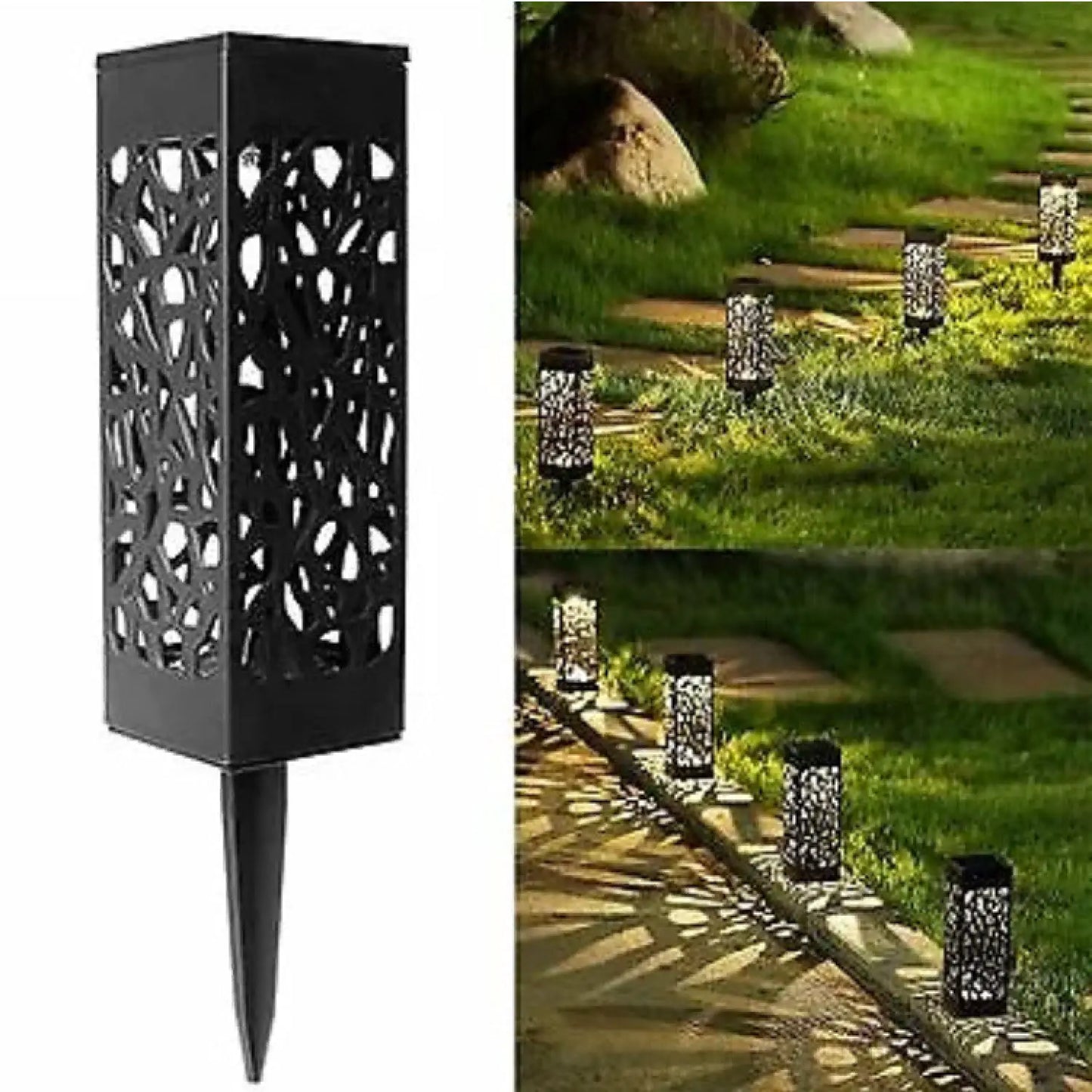 Waterproof Pathway Solar Lamps - Outdoor LED Garden Light