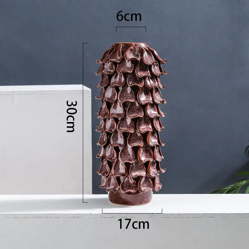 White coral tree resin handicrafts with crystal base living room decor