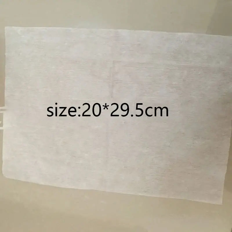 White electrostatic dust removal cloth 100pcs pack kitchen cleaning