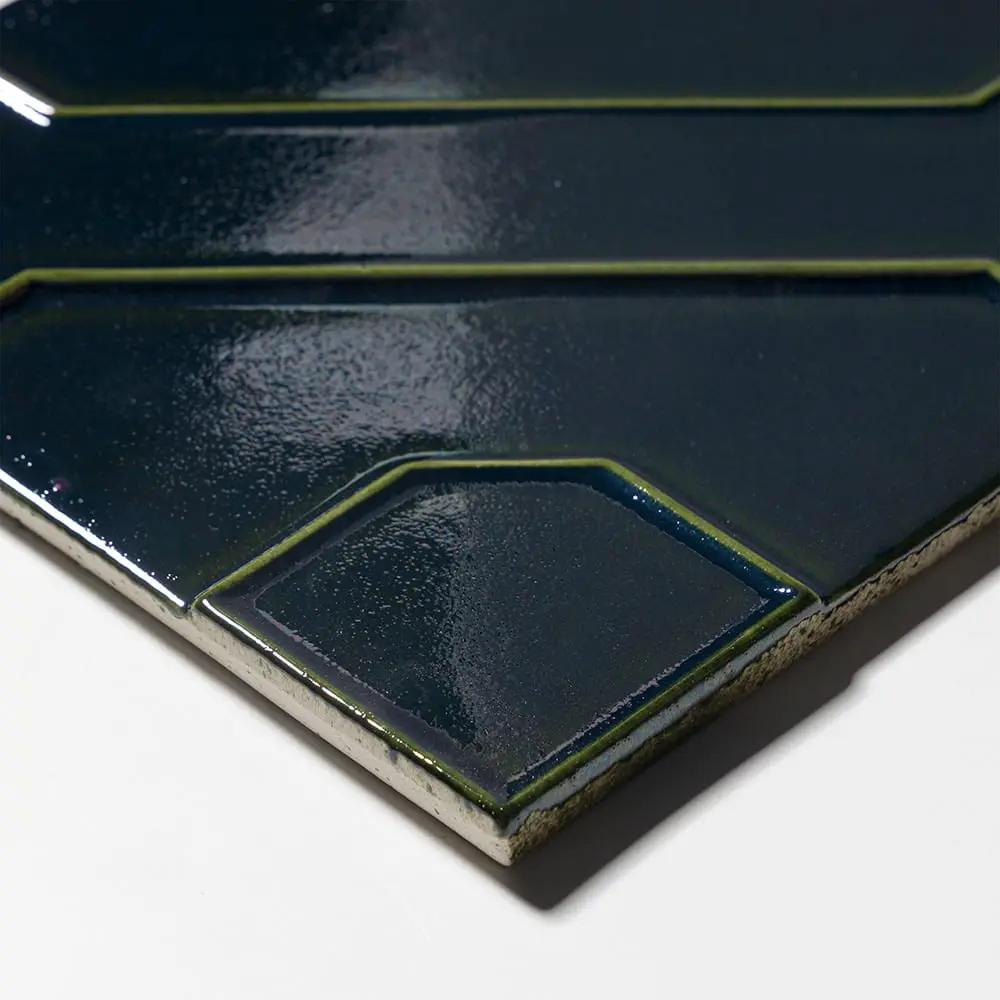 Kodye Prolific Rain Glossy Ceramic Accent Tiles 8x8