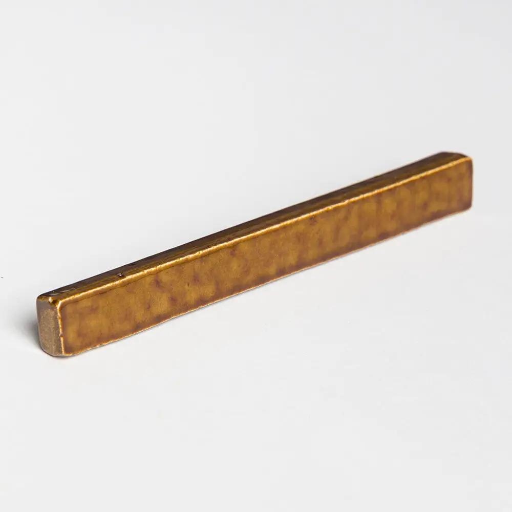Creamy Crackle Glossy Edge Trim Ceramic Moldings 5/8x6