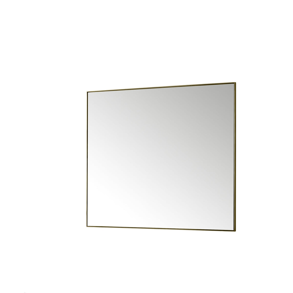 James Martin Rohe 48" Mirror, Champagne Brass