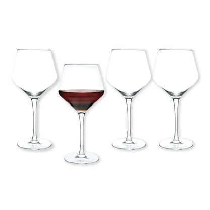 Set of 4 Red Wine Glasses - 23 Oz