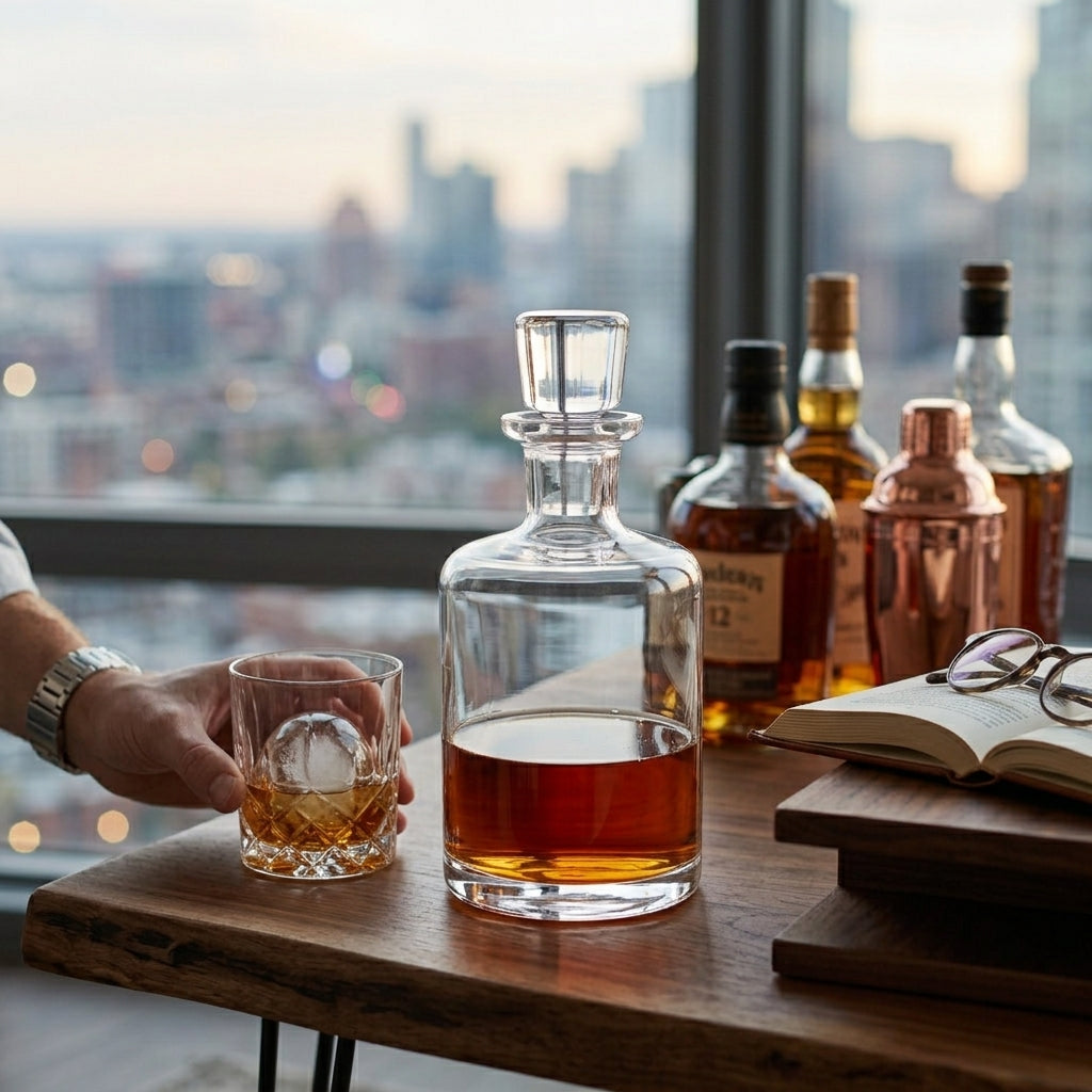 Round Decanter - 50 Oz