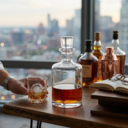 Round Decanter - 50 Oz