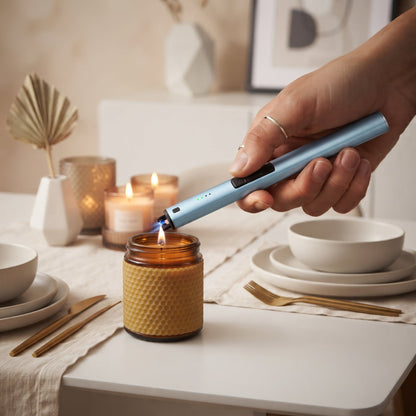 Flameless Lighter Blue 9.5"