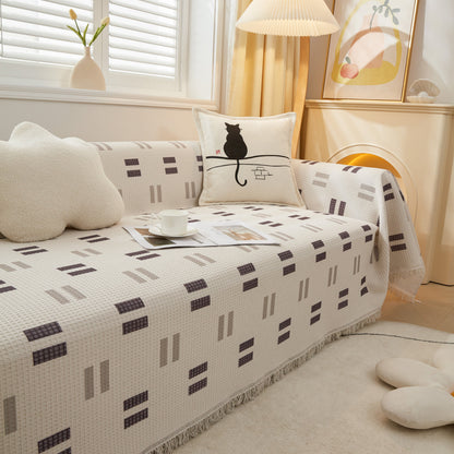 High-Quality Fabric Non-Slip Sofa Cover Throw, Throw Blankets for Couch, Furniture Covers for Pets