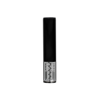 Black Rechargeable Wine Opener with Stainless Steel Corkscrew