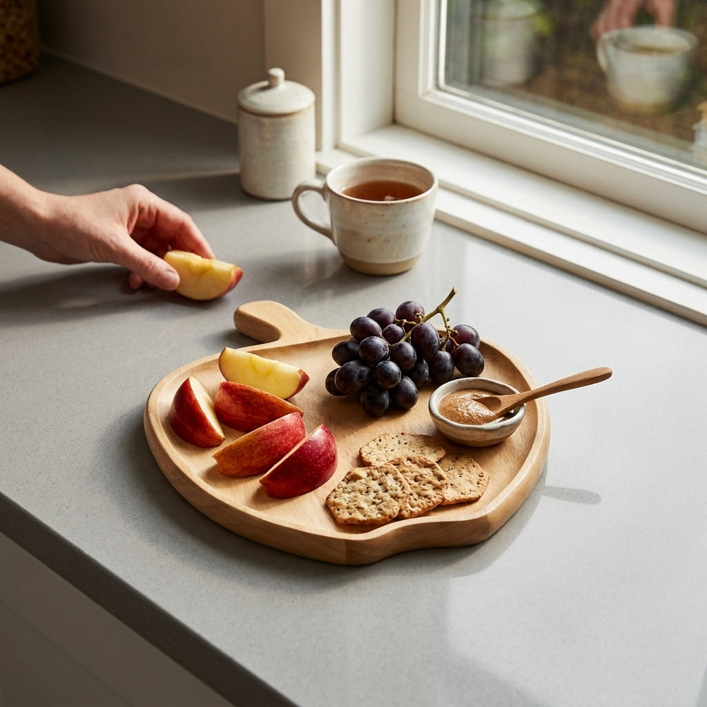 Wood Apple Serving Dish
