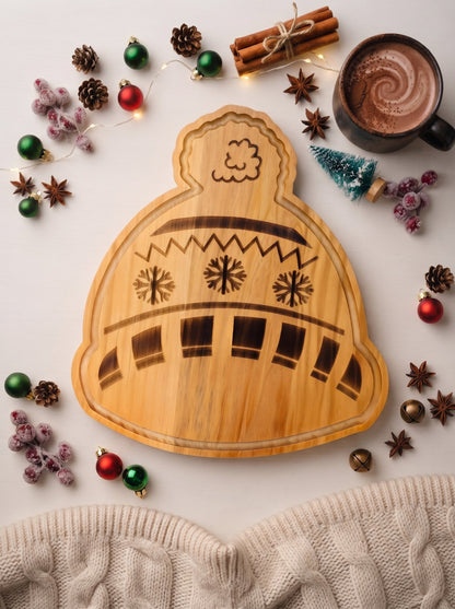 Winter Hat Wood Board - 13.5" x 15"