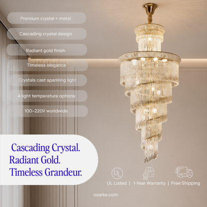 Luxurious Crystal Chandelier