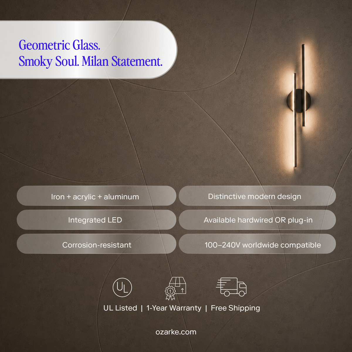 Aero LED Wall Lamp