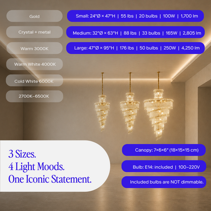Luxurious Crystal Chandelier