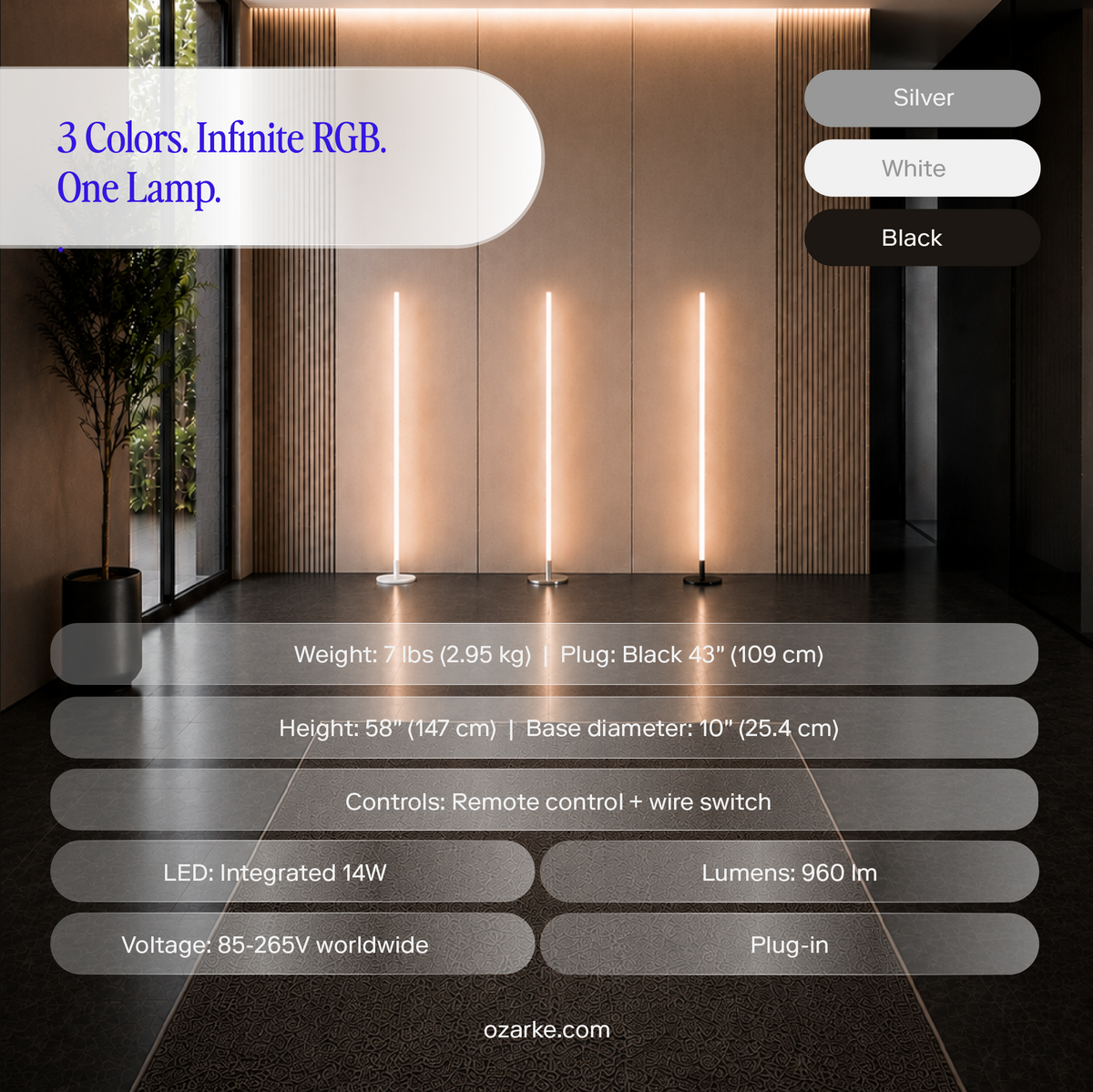 Léger RGB Floor Lamp