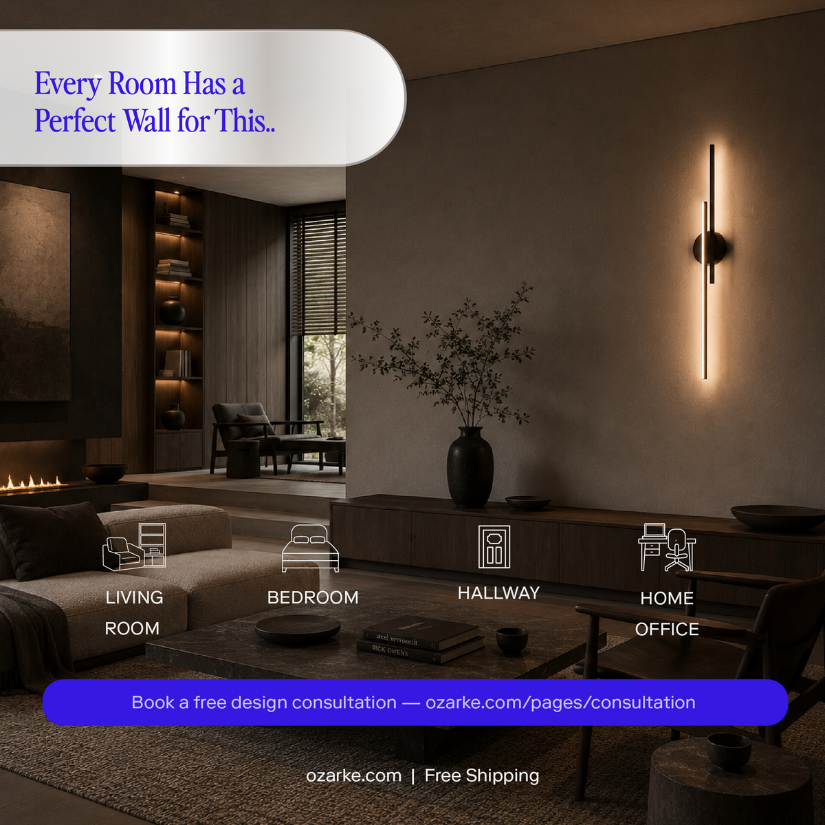 Aero LED Wall Lamp