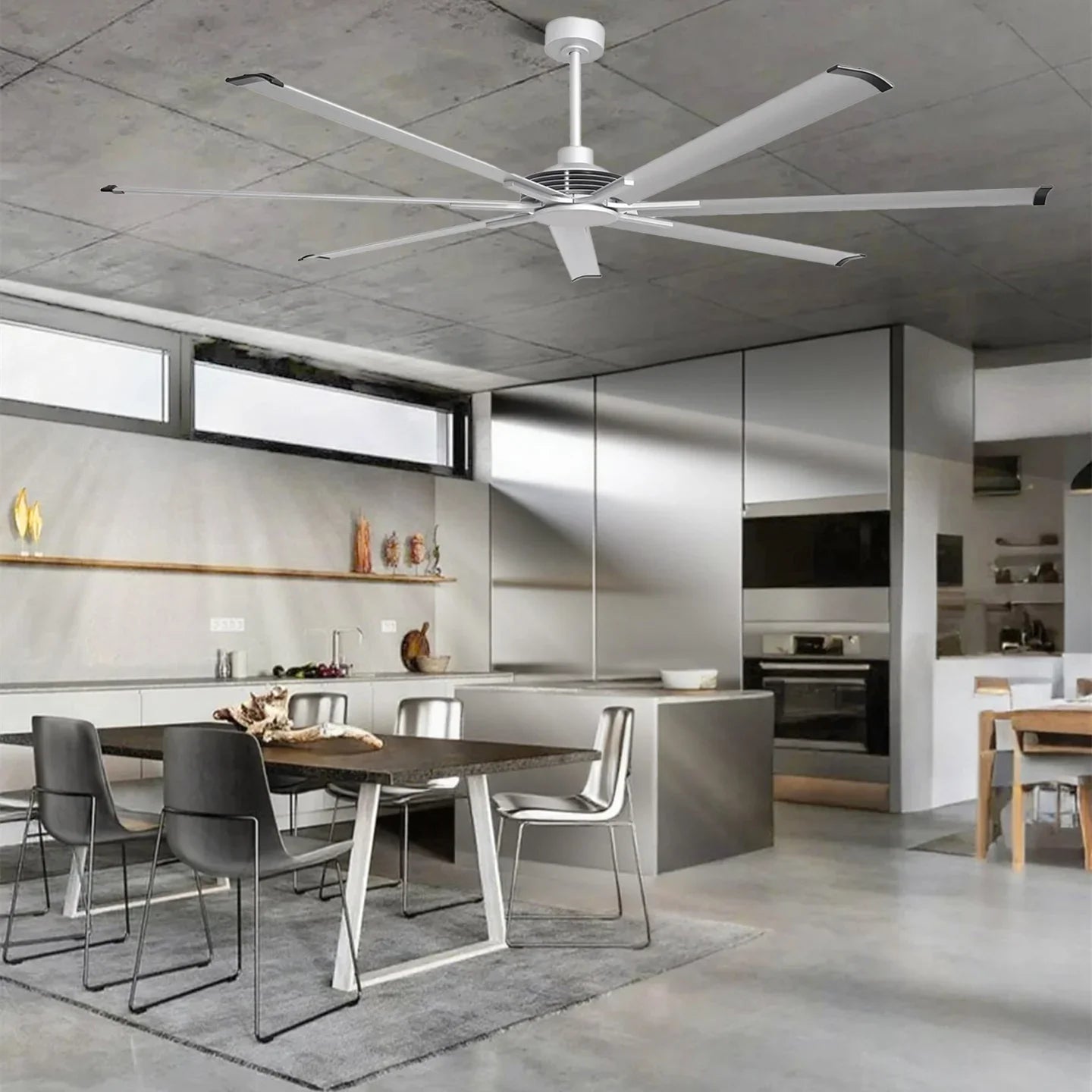 Silent Storm Extra Large Ceiling Fan with Remote Control
