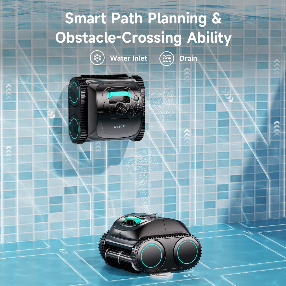 (2026 Upgrade) C1 Cordless Robotic Pool Cleaner
