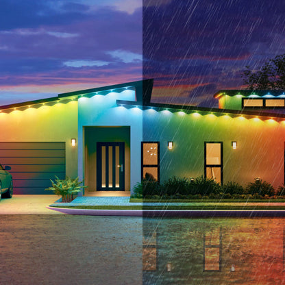 Matter Smart Multicolor Permanent Outdoor Lights Smarter Kit with Cable Covers 98ft (30m)