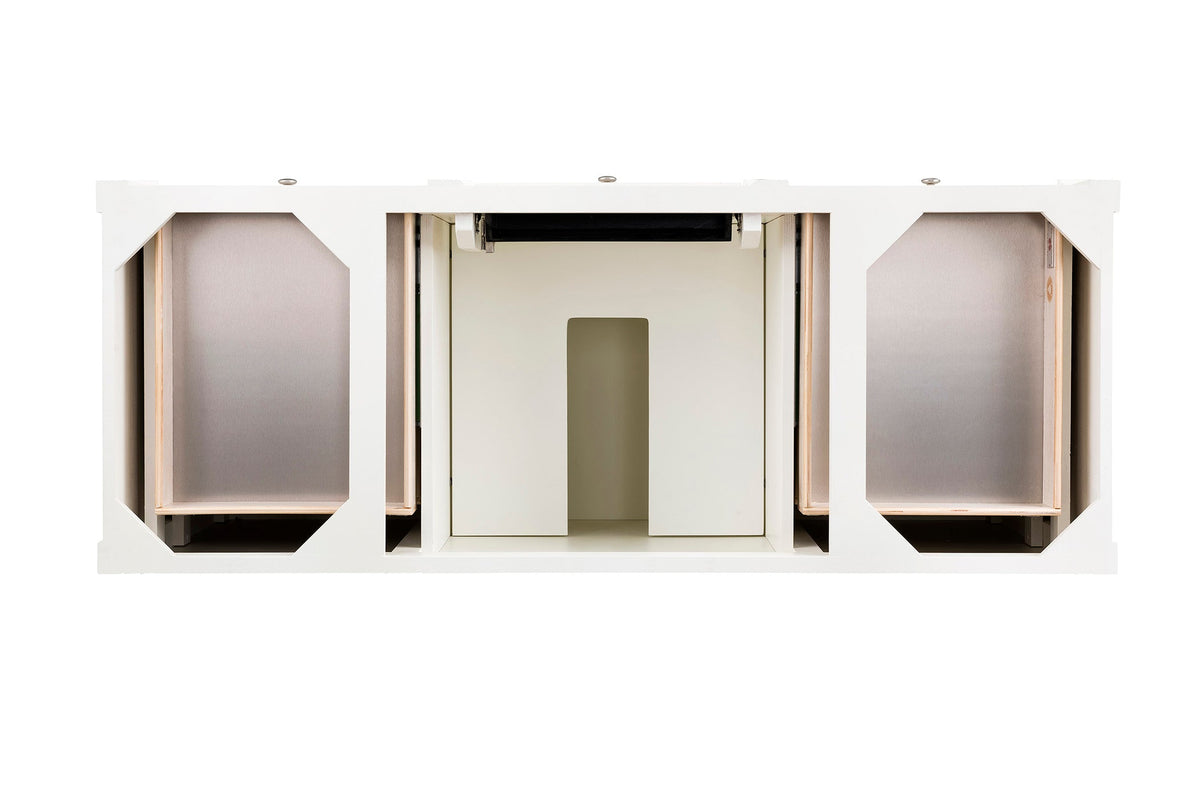James Martin Brittany 60" Single Bathroom Vanity, Bright White