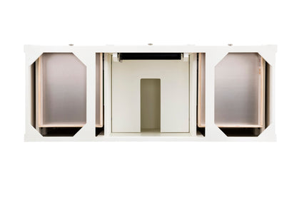 James Martin Brittany 60" Single Bathroom Vanity, Bright White