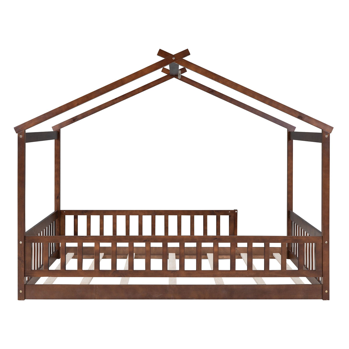 Bed House Bed Frame With Fence