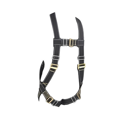Delta Vest Style Welder's Harnesses, Back D-Ring, Pass Thru Buckles - All Sizes