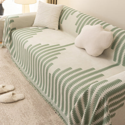Soft Cozy Chenille Couch Cover Throws for Sofas, Couch Cover Blankets, Corner Sectional Couch Covers