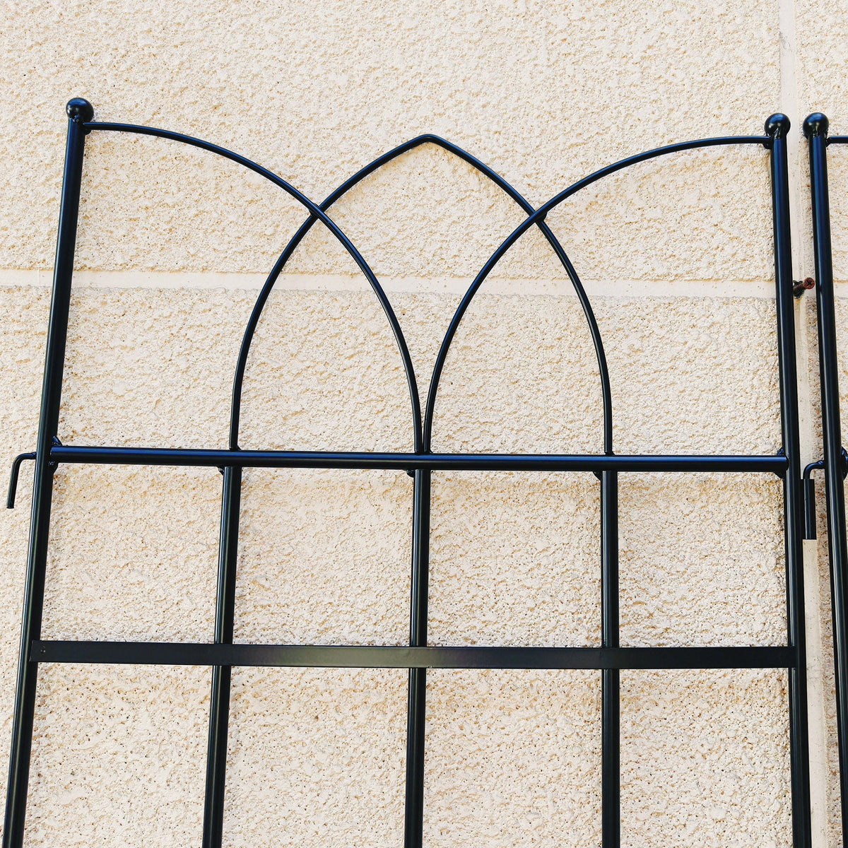 Metal Garden Trellis Rustproof For Climbing Plants Outdoor Flower Support